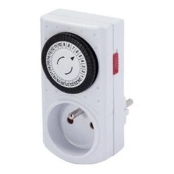 CHACON Programmateur Mécanique Blanc