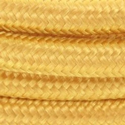 CHACON Cordon Textile Avec Interrupteur 2m - Dorée