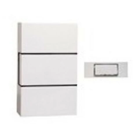 CHACON Carillon Filaire Avec Bouton-poussoir - Blanc 3 CHACON Carillon Filaire Avec Bouton-poussoir - Blanc