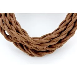 CHACON Câble Textile Torsadé 3m - Brun -CHACON Soldes 15485234 3