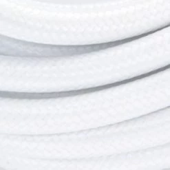 CHACON Câble Textile 5m - Blanc
