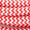 CHACON Câble Textile - 3m - Rouge/Blanc -CHACON Soldes 15485241 1