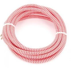 CHACON Câble Textile - 3m - Rouge/Blanc -CHACON Soldes 15485241 5