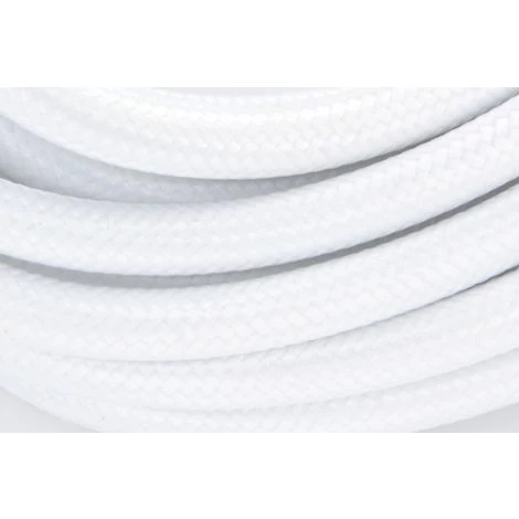 CHACON Câble Textile 3m - Blanc 6 CHACON Câble Textile 3m - Blanc – Image 4