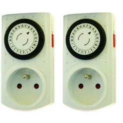 CHACON Set De 2 Programmateurs Mécaniques -CHACON Soldes 15485679 3