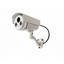 CHACON Caméra Factice Extérieure En Aluminium Avec LED Bleue