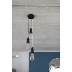 CHACON Câble Textile Soie - 3m - Gris/Cuivre -CHACON Soldes 15485846 3