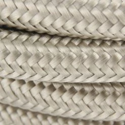 CHACON Câble Textile Soie - 3m - Cipria/Cuivre