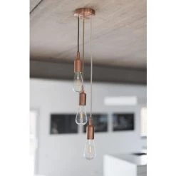 CHACON Câble Textile Soie - 3m - Cipria/Cuivre -CHACON Soldes 15485858 5