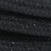 CHACON Câble Textile Soie - 3m - Noir Pailleté -CHACON Soldes 15485972 1