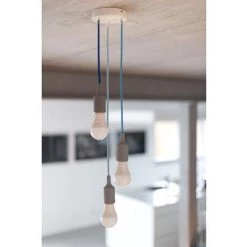 CHACON Câble Textile Soie - 3m - Bleu -CHACON Soldes 15486118 4