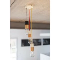 CHACON Câble Textile Soie - 3m - Orange -CHACON Soldes 15486144 5