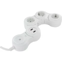 CHACON Multiprise Snake WiFi - 3x16A + 2 USB - 1,5m (SCH) -CHACON Soldes 16802905 3