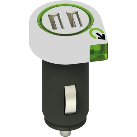 CHACON Double Chargeur USB Pour Voiture 4 CHACON Double Chargeur USB Pour Voiture – Image 2