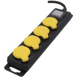 CHACON Bloc Multiprise étanche 4x16A Avec Interrupteur - 3m -CHACON Soldes 16802915 2