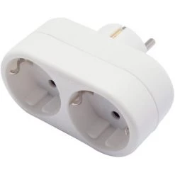 CHACON Domino Blanc - 2 X 16A (SCH)