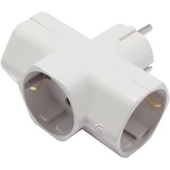 CHACON Domino Blanc - 3 X 16A (SCH)