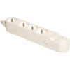 CHACON Bloc Design Parafoudre 4x16A Avec Interrupteur - 1,5m - Blanc -CHACON Soldes 16802950 1