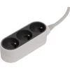 CHACON Bloc Multiprise Design Gris/Blanc - 3 X 16A - 1,5m -CHACON Soldes 16802955 1