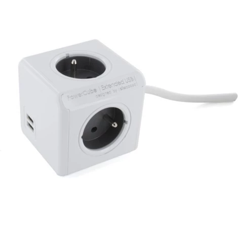 CHACON Powercube 3 X 16A + 2 X USB - 1,5m 3 CHACON Powercube 3 X 16A + 2 X USB - 1,5m