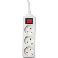 CHACON Bloc Multiprise 3x16A Avec Interrupteur - 1,5m - Blanc (SCH) -CHACON Soldes 16802966 3