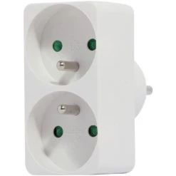 CHACON Domino Blanc - 2 X 16 A