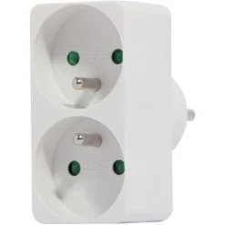 CHACON Domino Blanc - 2 X 16 A -CHACON Soldes 16802979 3