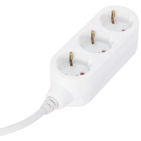 CHACON Bloc Multiprise 3x16A - 0,5m - Blanc (SCH) 5 CHACON Bloc Multiprise 3x16A - 0,5m - Blanc (SCH) – Image 3