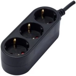 CHACON Bloc Multiprise 3 X 16A - 0,5 M - Noir (SCH) -CHACON Soldes 16802992 3