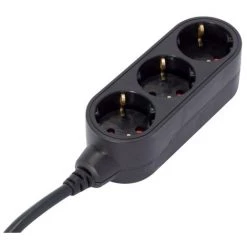 CHACON Bloc Multiprise 3 X 16A - 0,5 M - Noir (SCH) -CHACON Soldes 16802992 4