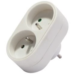 CHACON Domino Design 2 X 16A - Ivoire -CHACON Soldes 16802999 3