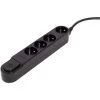 CHACON Bloc Multiprise Design Noir Avec Interrupteur - 4 X 16A - 1,5 M -CHACON Soldes 16803004 1