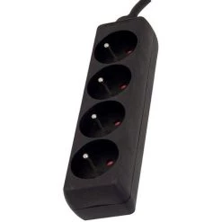 CHACON Bloc Multiprise Noir - 4 X 16 A - 1,5m -CHACON Soldes 16803071 3