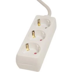 CHACON Bloc Multiprise 3x16A - 3 M - Blanc (SCH)