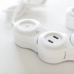 CHACON Multiprise Snake Wifi 5x16A + 2x USB - 1,5m - Blanc (SCH) -CHACON Soldes 16803084 5