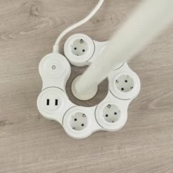 CHACON Multiprise Snake 5x16A + 2x USB - 1,5m - Blanc (SCH) -CHACON Soldes 16803093 3