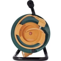 Chacon 89075 Enrouleur De Câble 25.00 M Orange Mâle Française