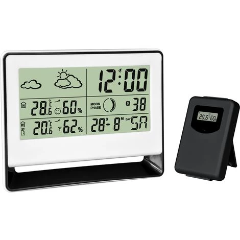 CHACON Station Météo Avec Senseur Extérieur Sans Fil 4 CHACON Station Météo Avec Senseur Extérieur Sans Fil – Image 2