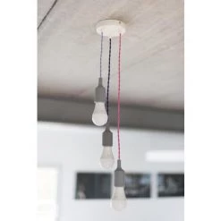 CHACON Câble Textile Soie Torsadé - 3m - Lilas -CHACON Soldes 23856250 5