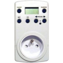 Programmateur Digital Chacon 20 Programmes Blanc