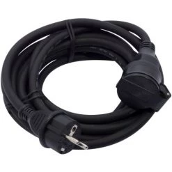 Rallonge Électrique Chacon HO7RN-F 5m Noir IP44 - Noir