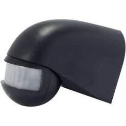 Détecteur De Mouvement Chacon 180° Orientable Noir