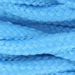 CHACON Câble Textile Soie Torsadé - 3m - Turquoise