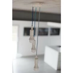 CHACON Câble Textile Soie Torsadé - 3m - Turquoise -CHACON Soldes 29943091 4