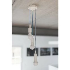 CHACON Câble Textile Soie Torsadé - 3m - Turquoise -CHACON Soldes 29943091 5