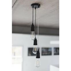 CHACON Câble Textile Soie Torsadé - 3m - Blanc -CHACON Soldes 29943097 5