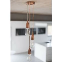 CHACON Câble Textile Coton Zigzag Vieux Rose Et Lin Naturel - 3m -CHACON Soldes 31841471 4