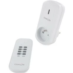 CHACON Set De 1 Prise On / Off + Télécommande (3500 W - FR)