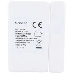 CHACON Détecteur D'ouverture (x2) - Blanc -CHACON Soldes 50341792 5