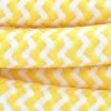 CHACON Câble Textile Zigzag Jaune Et Blanc - 3m -CHACON Soldes 51281883 1